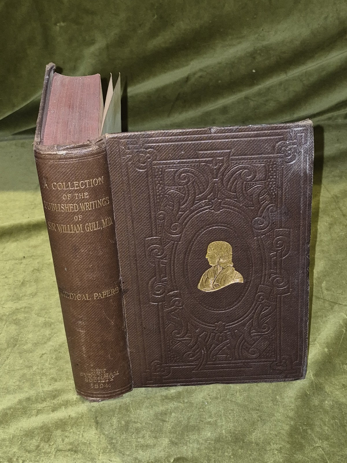A Collection Of The Published Writings Of William Withey Gull M.D. 1894 HB 1st0