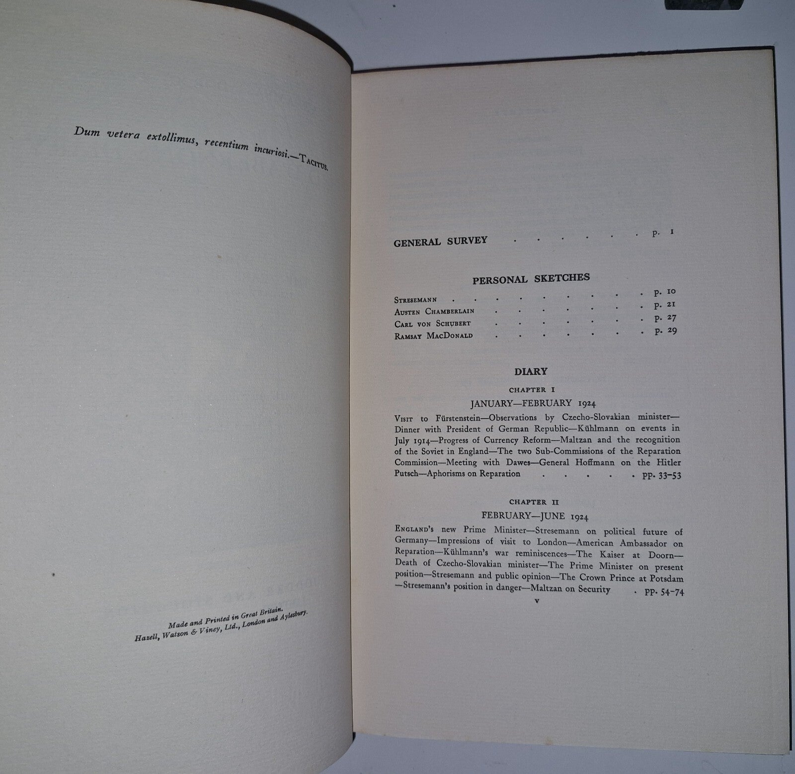 Diary of Lord d'Abernon, An Ambassador of Peace  3 Volume Set Hodder 19293015