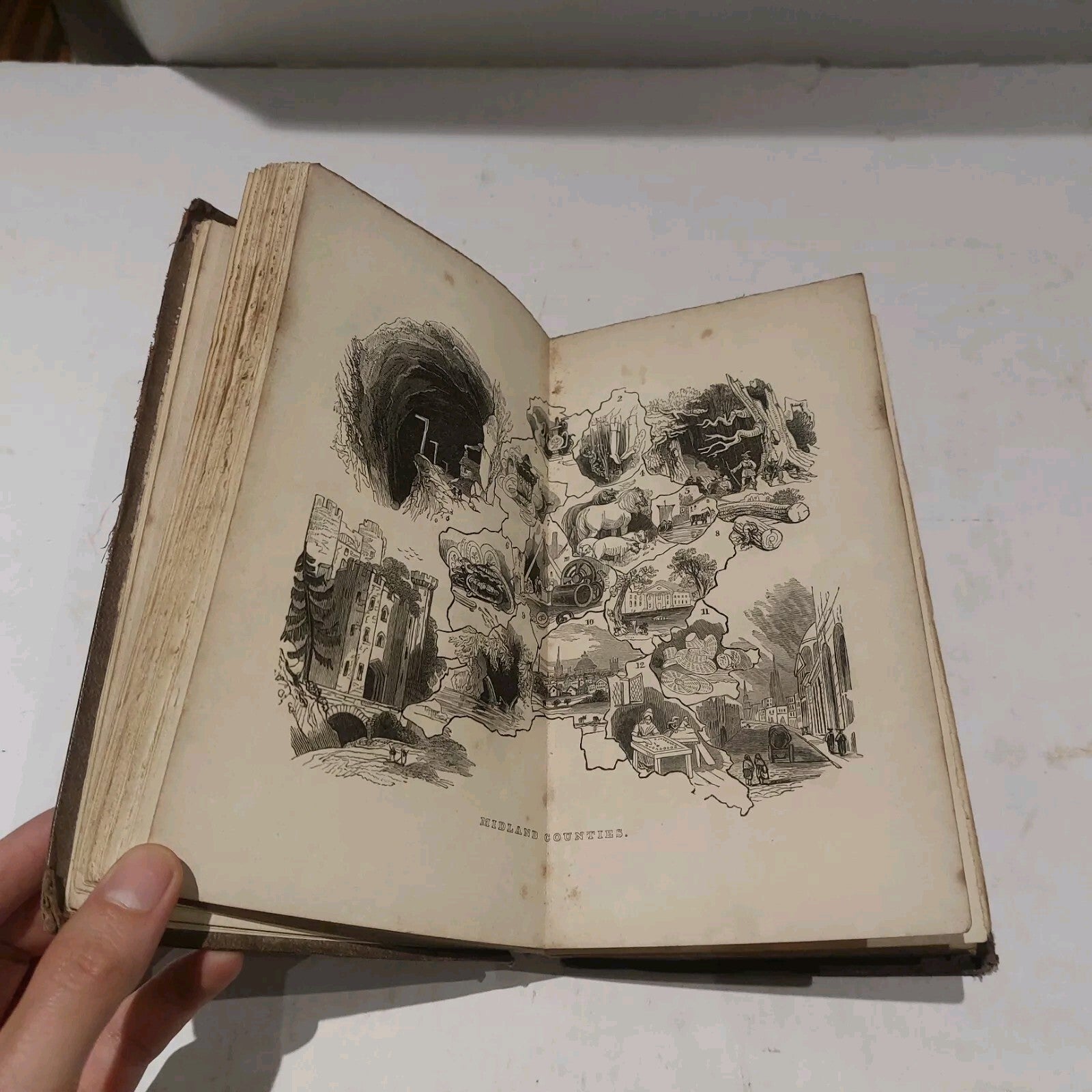 Visible Geography England, Charles Williams, Westley and Davis (1835) Book7