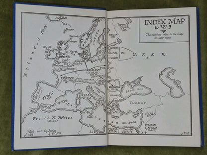 An Atlas History of the Second Great War Horrabin Vols 1-7 Thomas Nelson and Son9