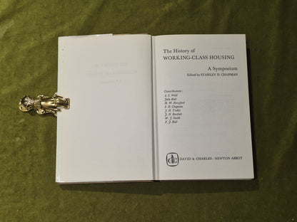 History of Working Class Housing : A Symposium - Stanley D Chapman 1971  HB DJ5