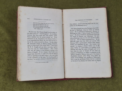 The Poems of the Sempills of Beltrees - James Paterson , 1849 1st , Ltd To 250 9