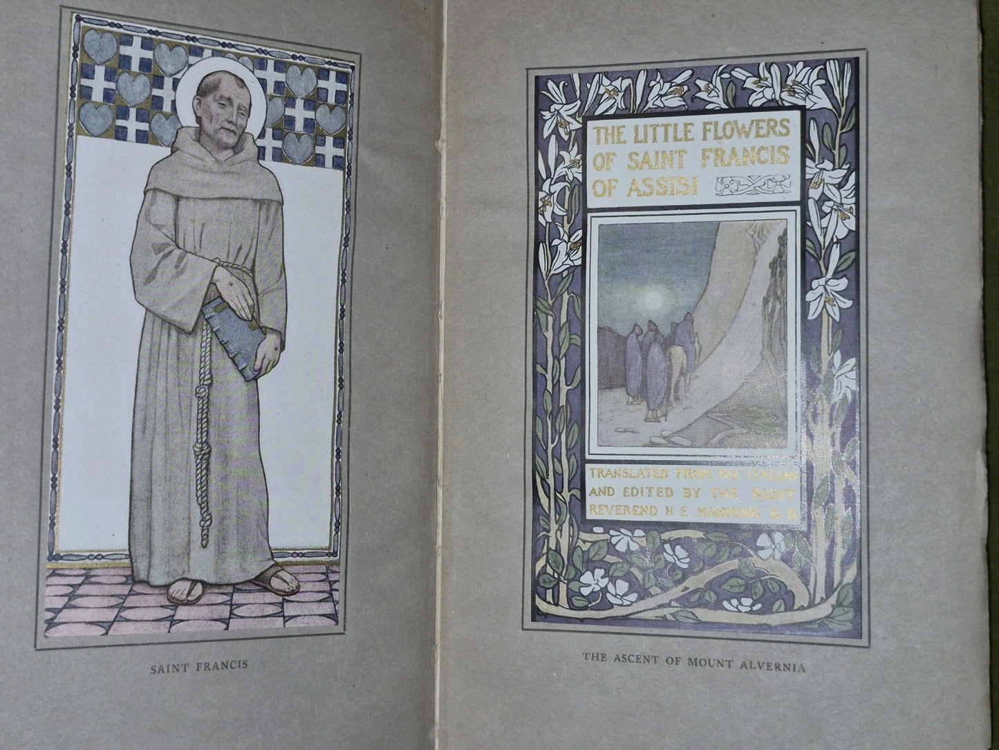 The Little Flowers Of Saint Francis Of Assisi 1918 T N Foulis HB4