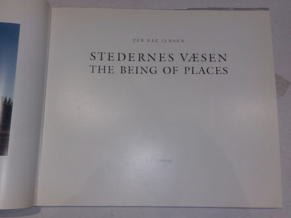 stedernes vaesen / the being of places by per bak jensen (1993) Art Hb Book4