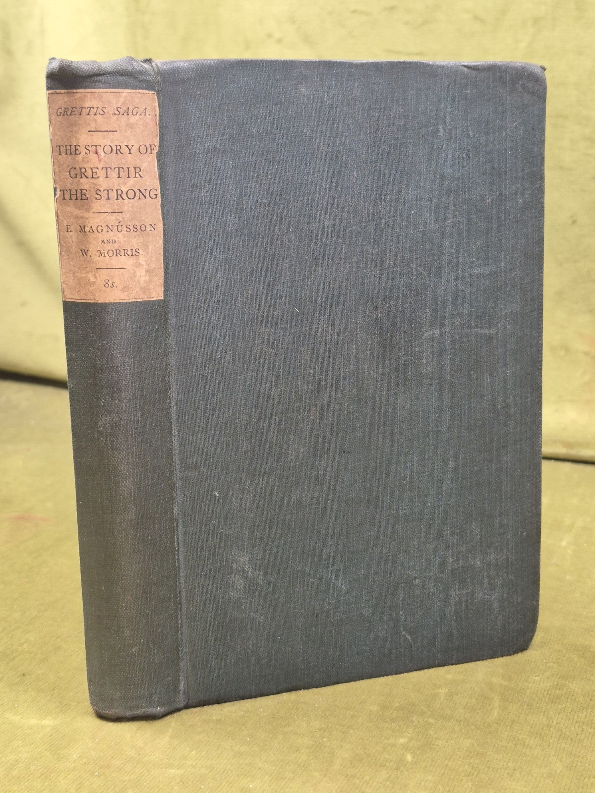 William Morris Eirikr Magnusson First Edition 18690