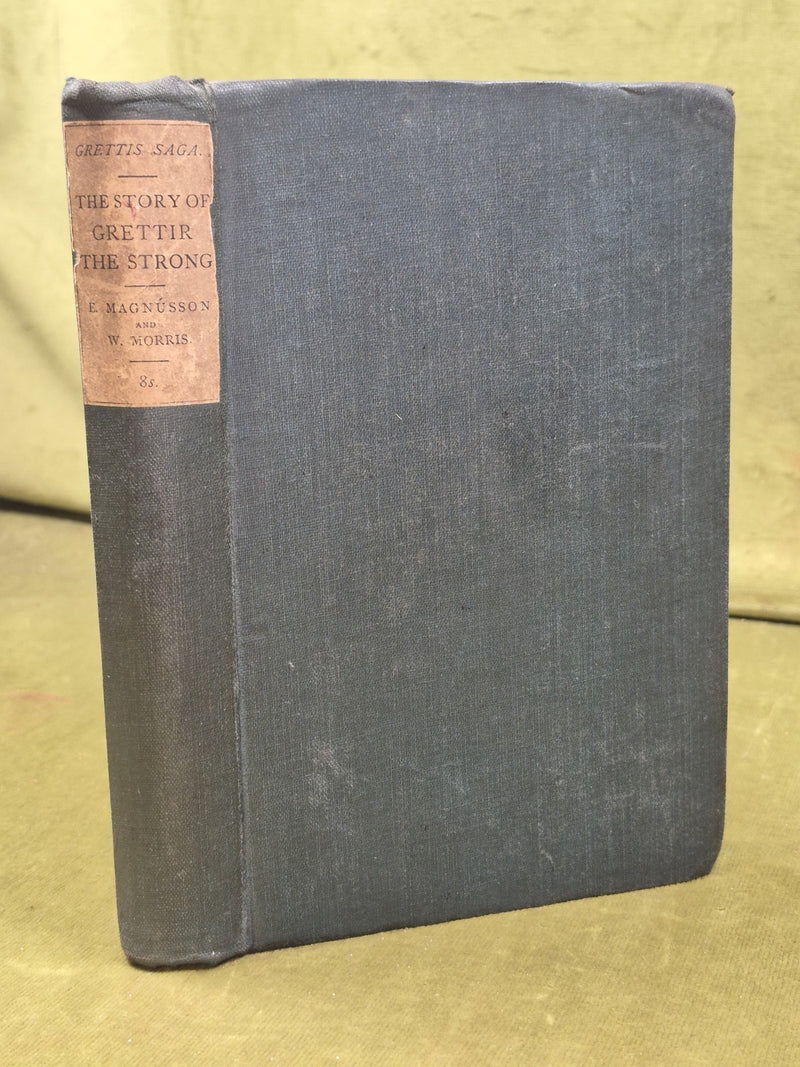 William Morris Eirikr Magnusson First Edition 18690