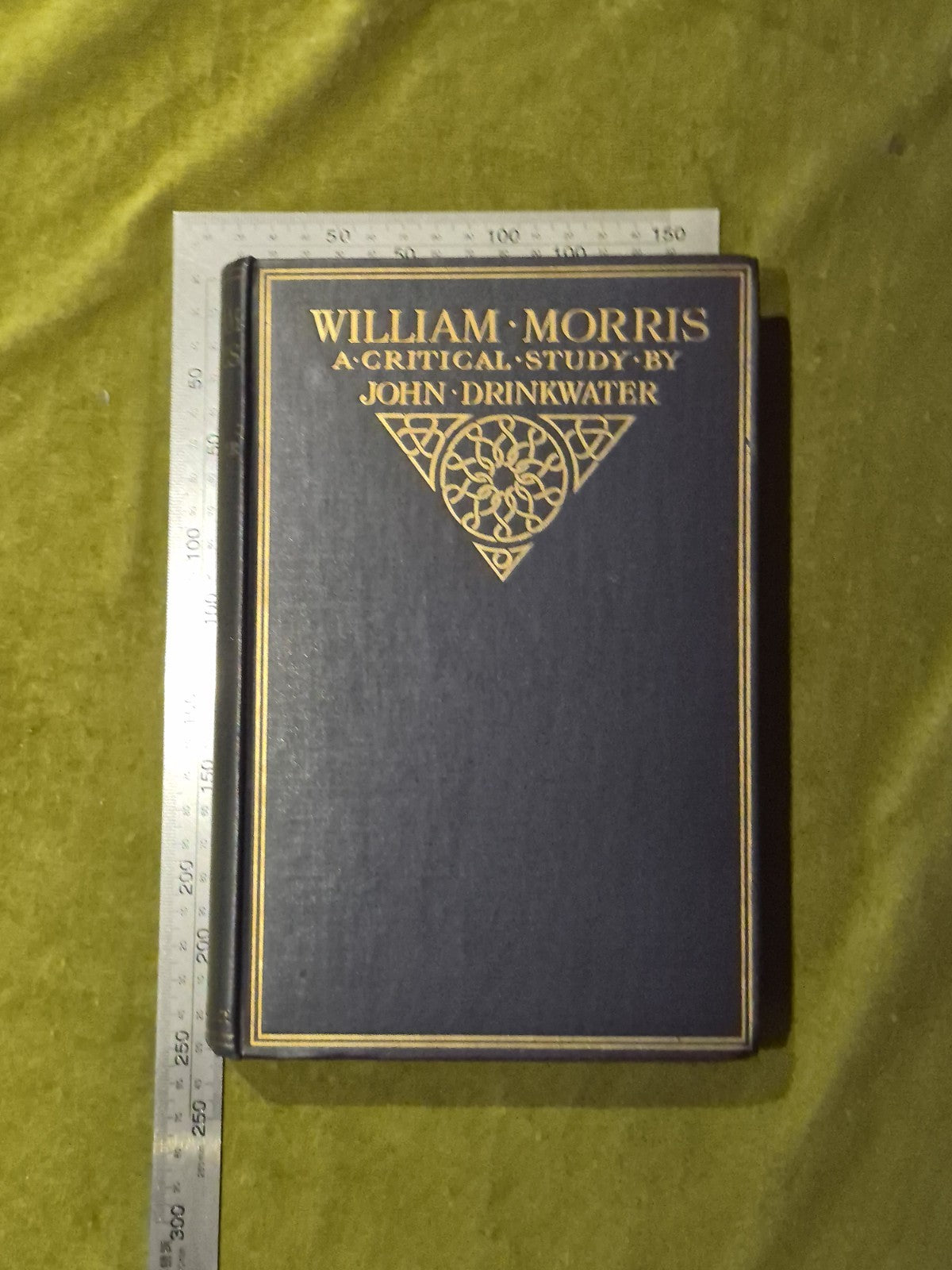 William Morris a Critical Study - John Drinkwater , Martin Secker 1912 1st HB1