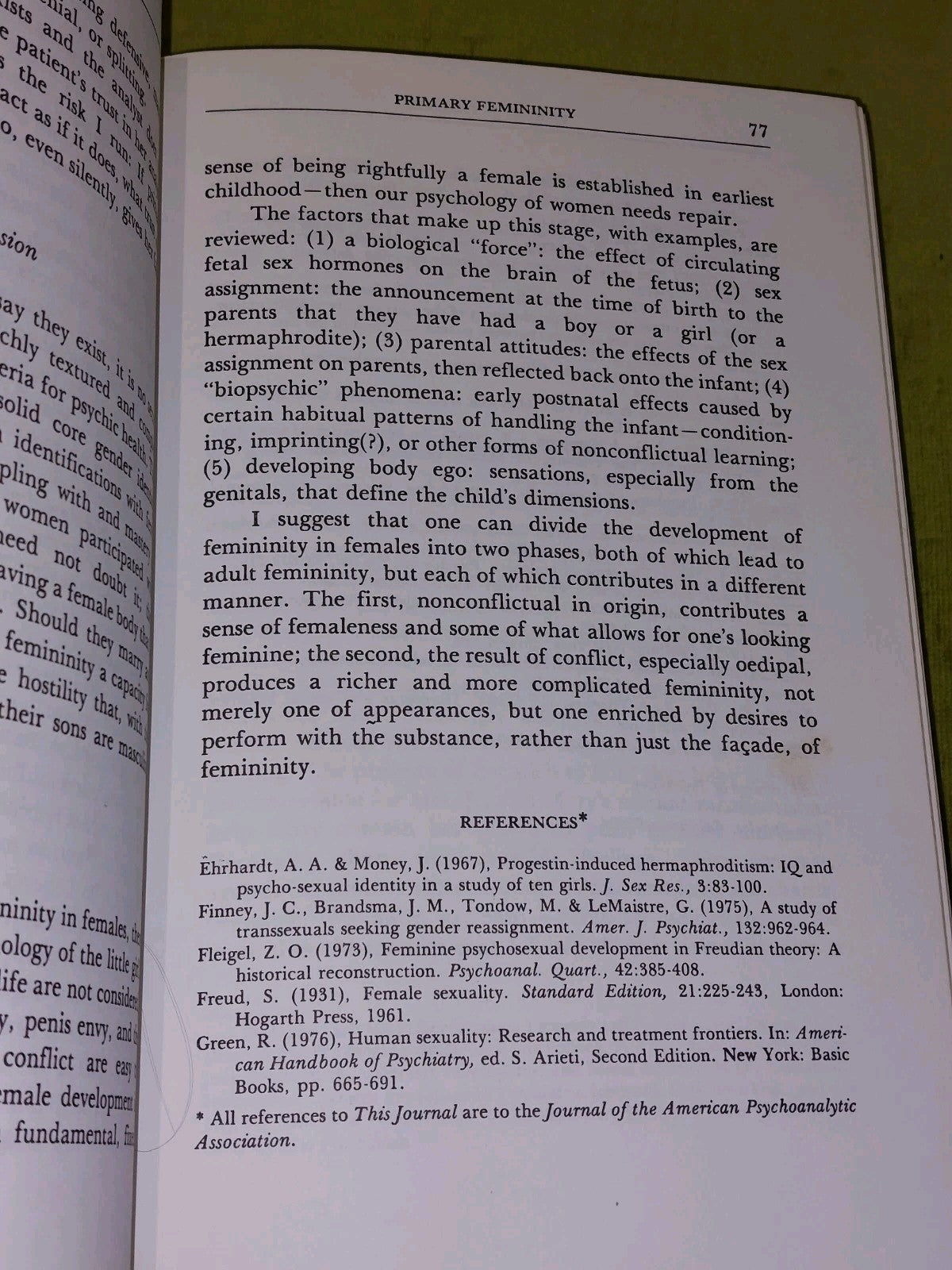 Female Psychology : Contemporary Psychoanalytic Views by Harold P. Blum 1977 Hb8