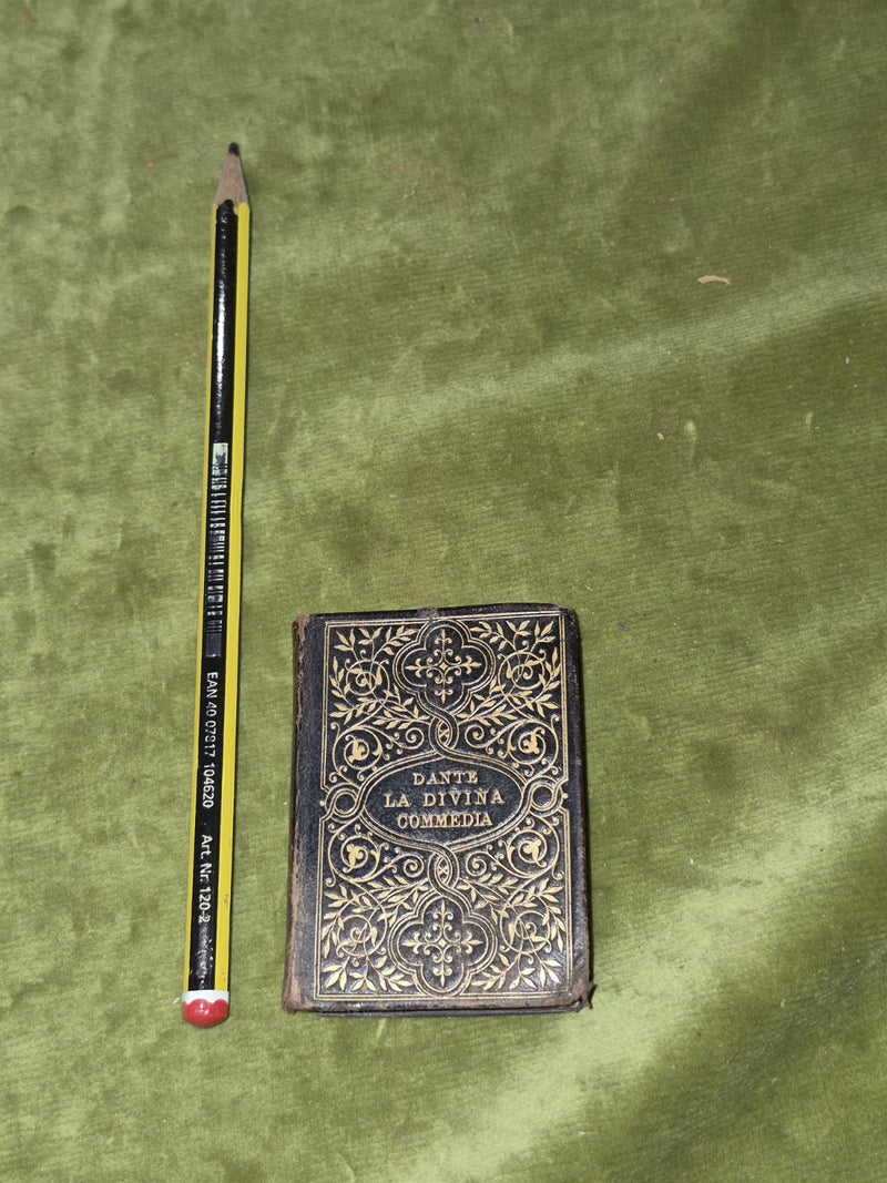 Dante La Divina Commedia (1901) Miniature Book0