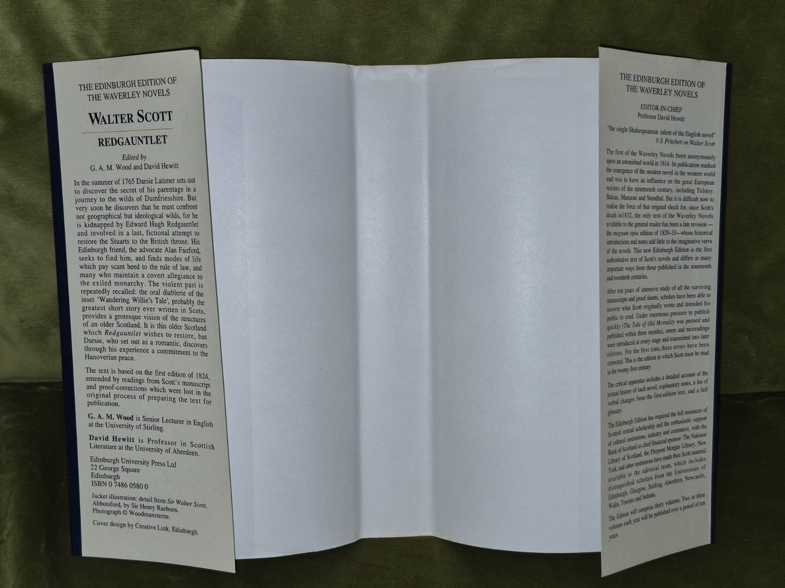 Redgauntlet by Walter Scott (1997, Hardcover) Edinburgh Edition4