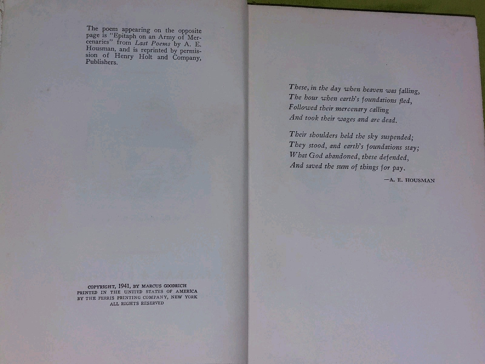 Delilah a Novel by Marcus Goodrich 1941 First Edition5