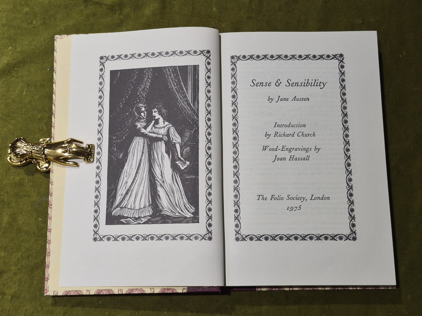 Folio Society - Jane Austen Three Classic Novels -1975-with Slipcase VGC4