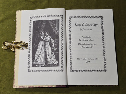 Folio Society - Jane Austen Three Classic Novels -1975-with Slipcase VGC4