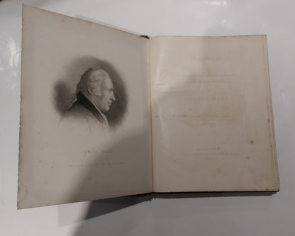 1856 Memorials of the Lineage of James Watt G Williamson 1st Edition With Map2