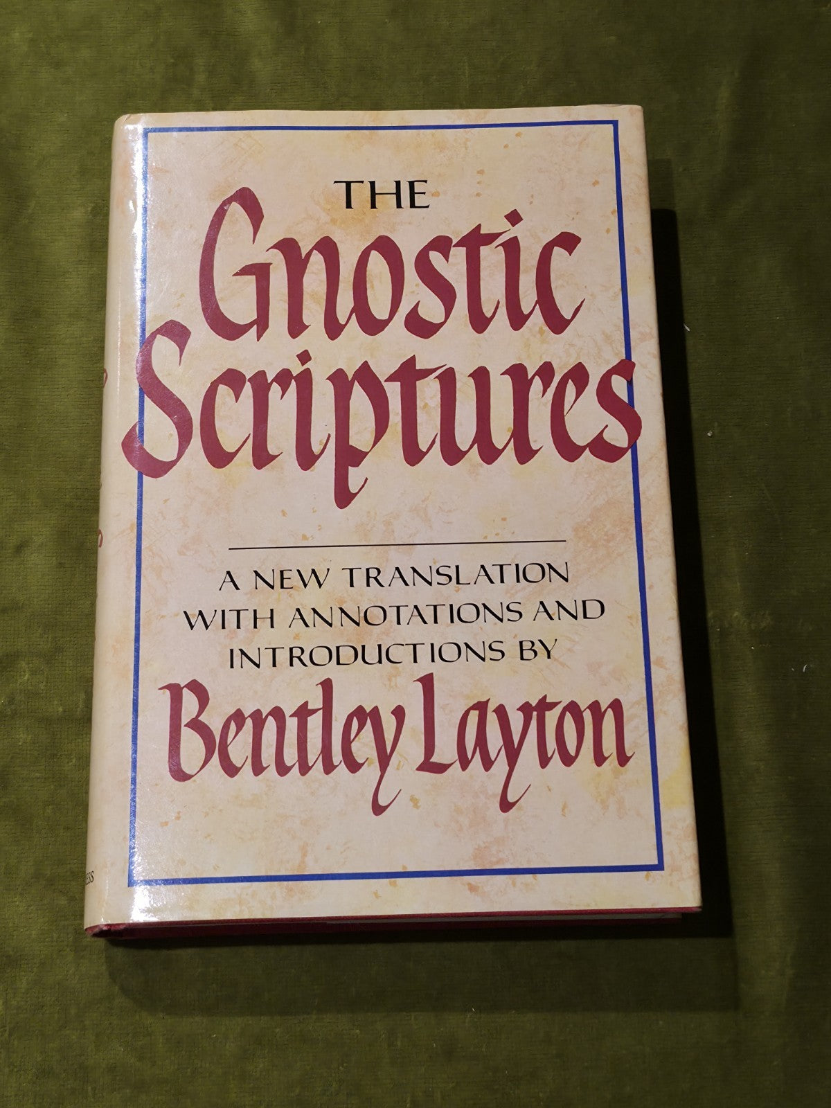 Gnostic Scriptures Bentley Layton 1987 1st British Edition0