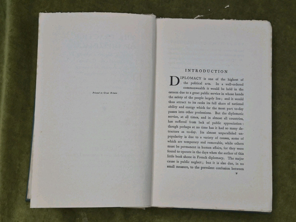The Practice of Diplomacy Francois de Calliere A F Whyte 1919 5