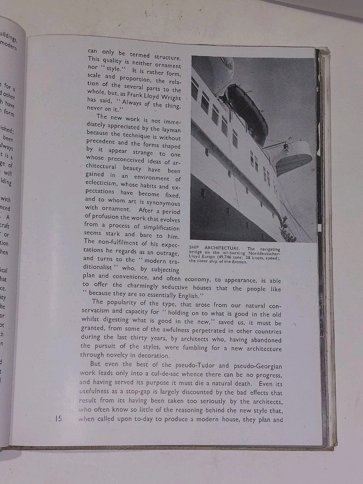 1944 THE MODERN HOUSE ARCHITECTURE BOOK F.R.S. YORKE LONDON Rare Dust Jacket HB5