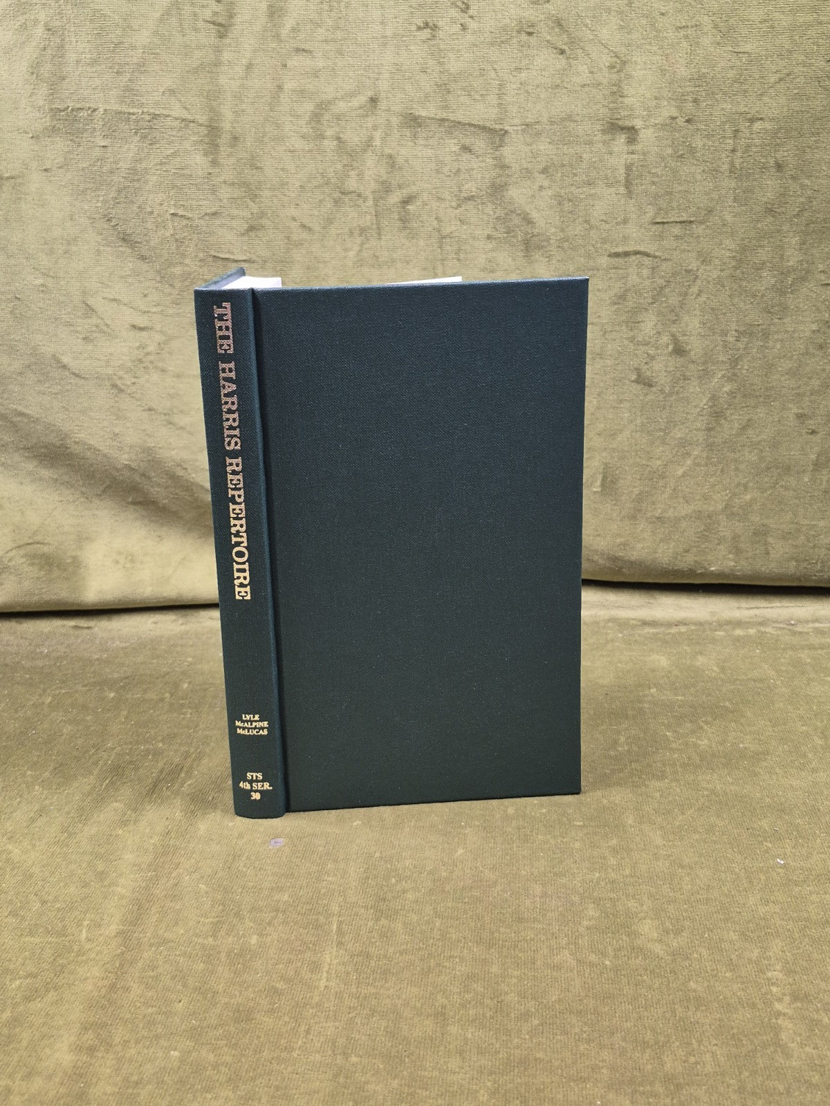 The Song Repertoire of Amelia & Jane Harris by Emily Lyle 2002 Scottish Text Soc0