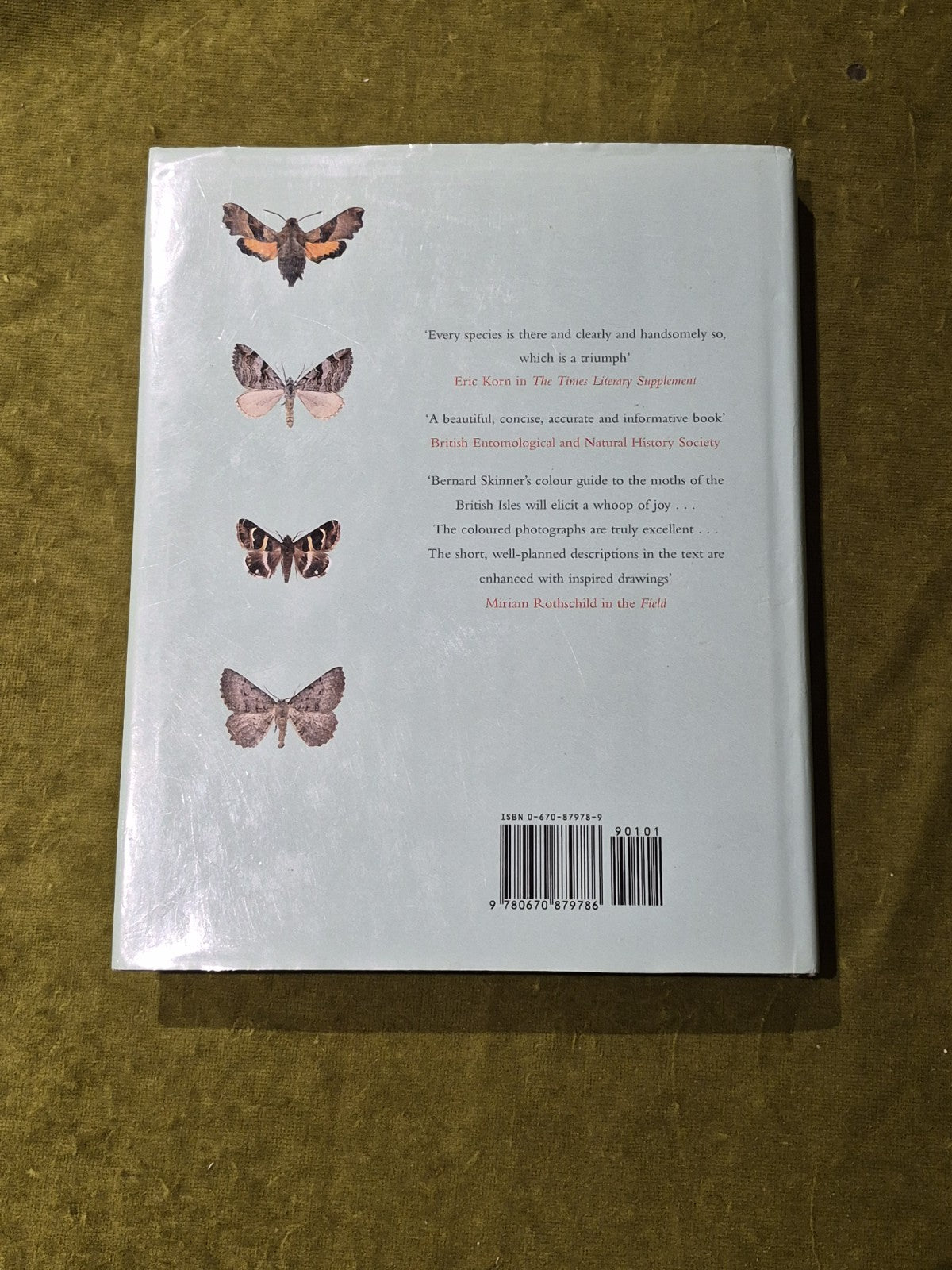 BERNARD SKINNER - The Colour Identification Guide to Moths of the British Isles1