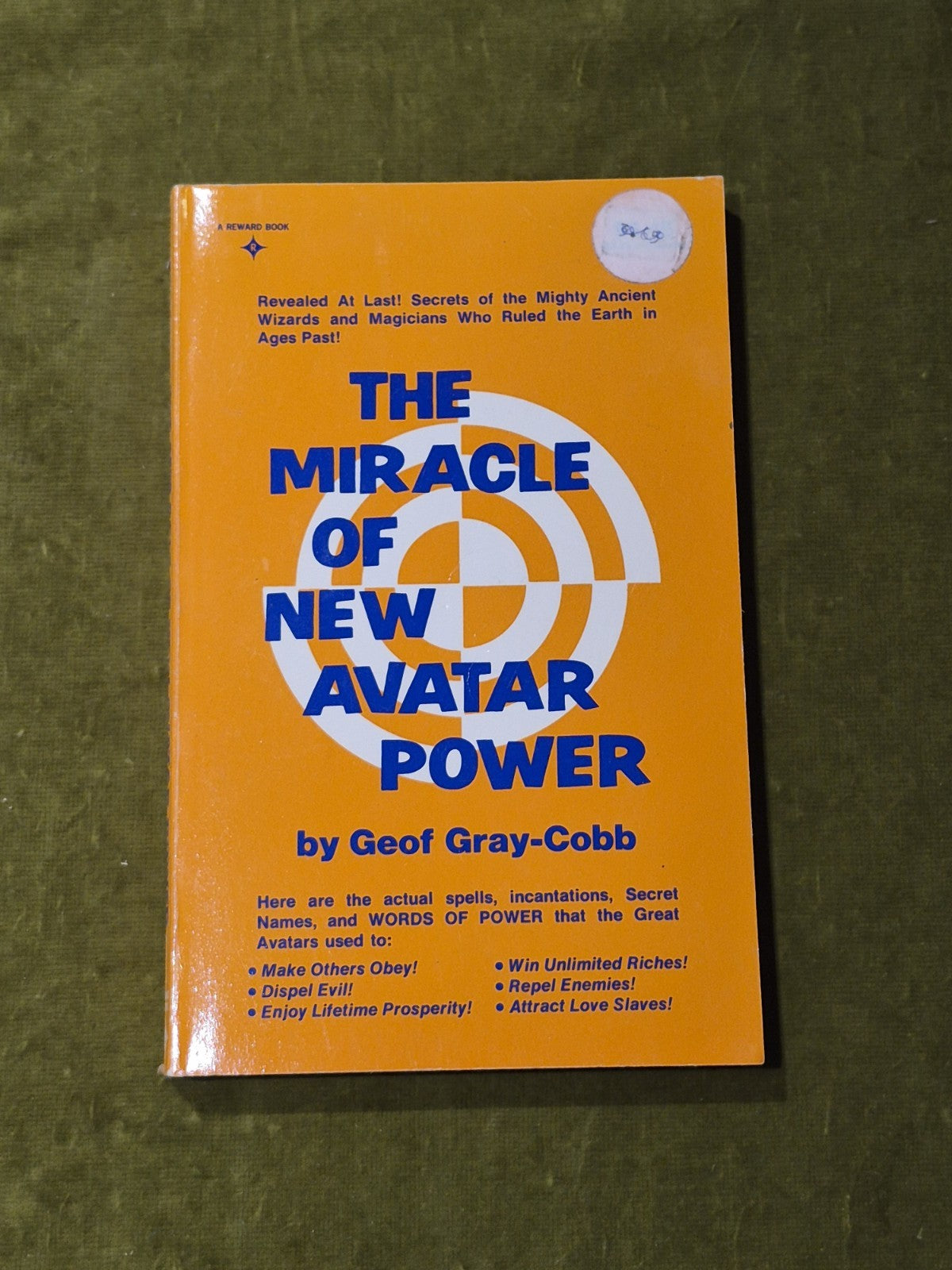 The Miracle of New Avatar Power by Geof Gray-Cobb 1977 2nd Printing Paperback0