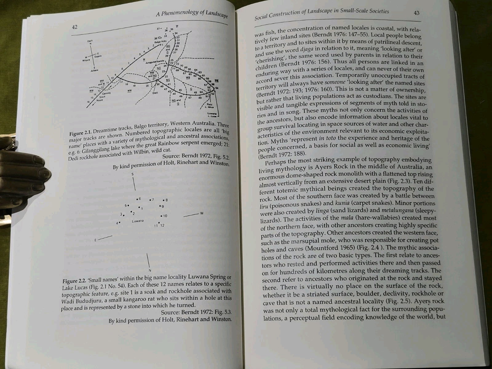 A Phenomenology of Landscape by Christopher Tilley (UK Trade Paperback, 1994)7