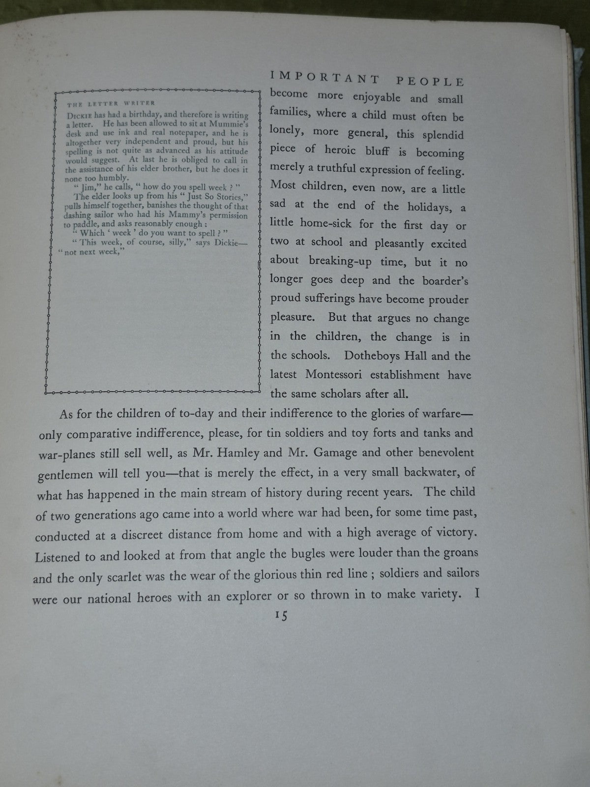 Important People by J. H. Dowd (1930 First Edition) London: Country Life6