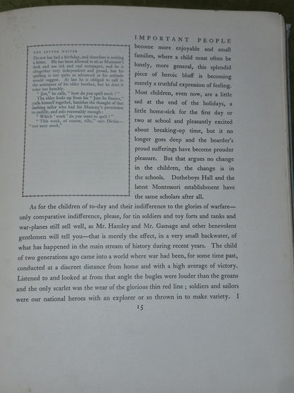 Important People by J. H. Dowd (1930 First Edition) London: Country Life6