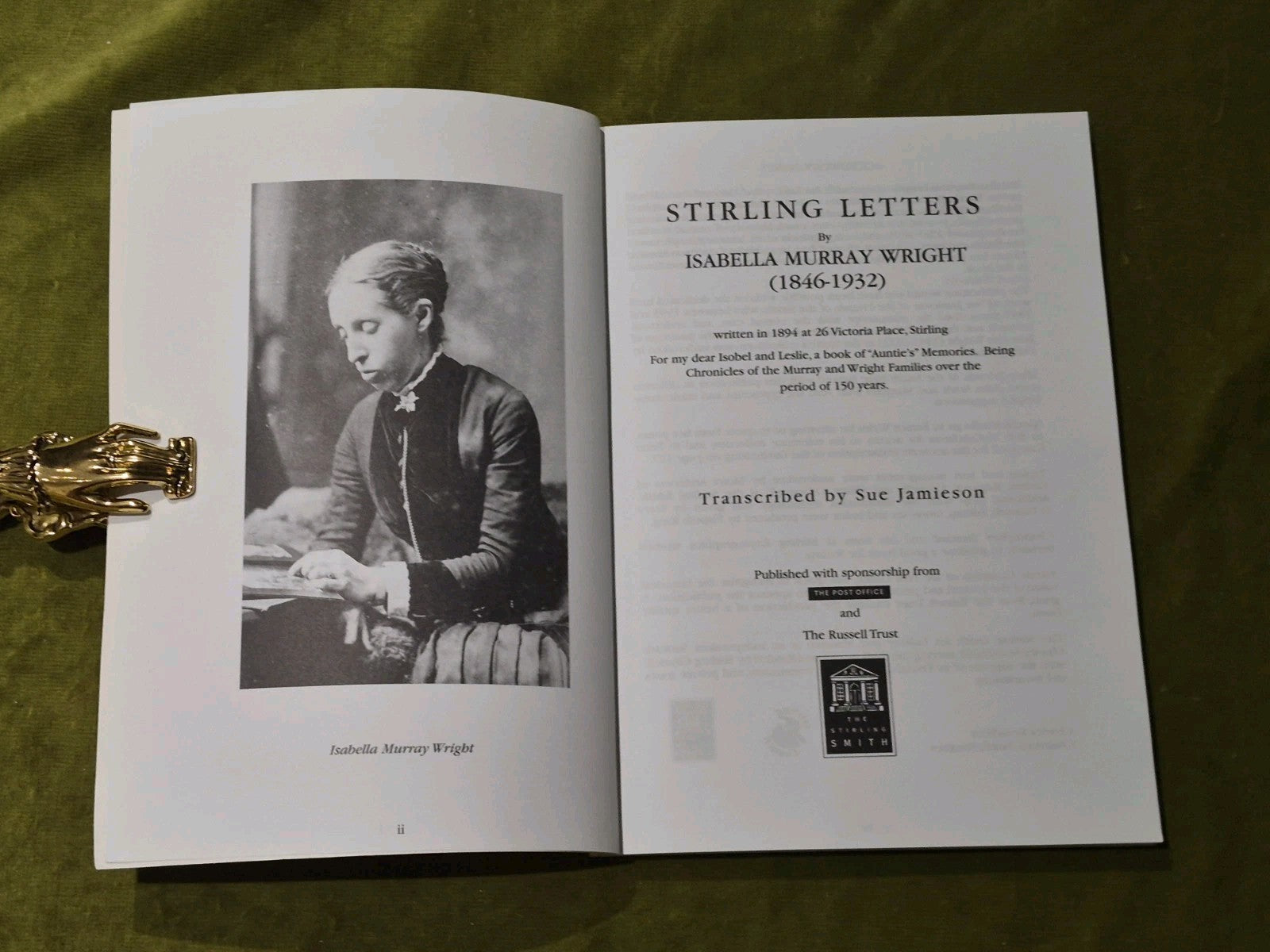 Stirling Letters, Isabella Murray Wright4