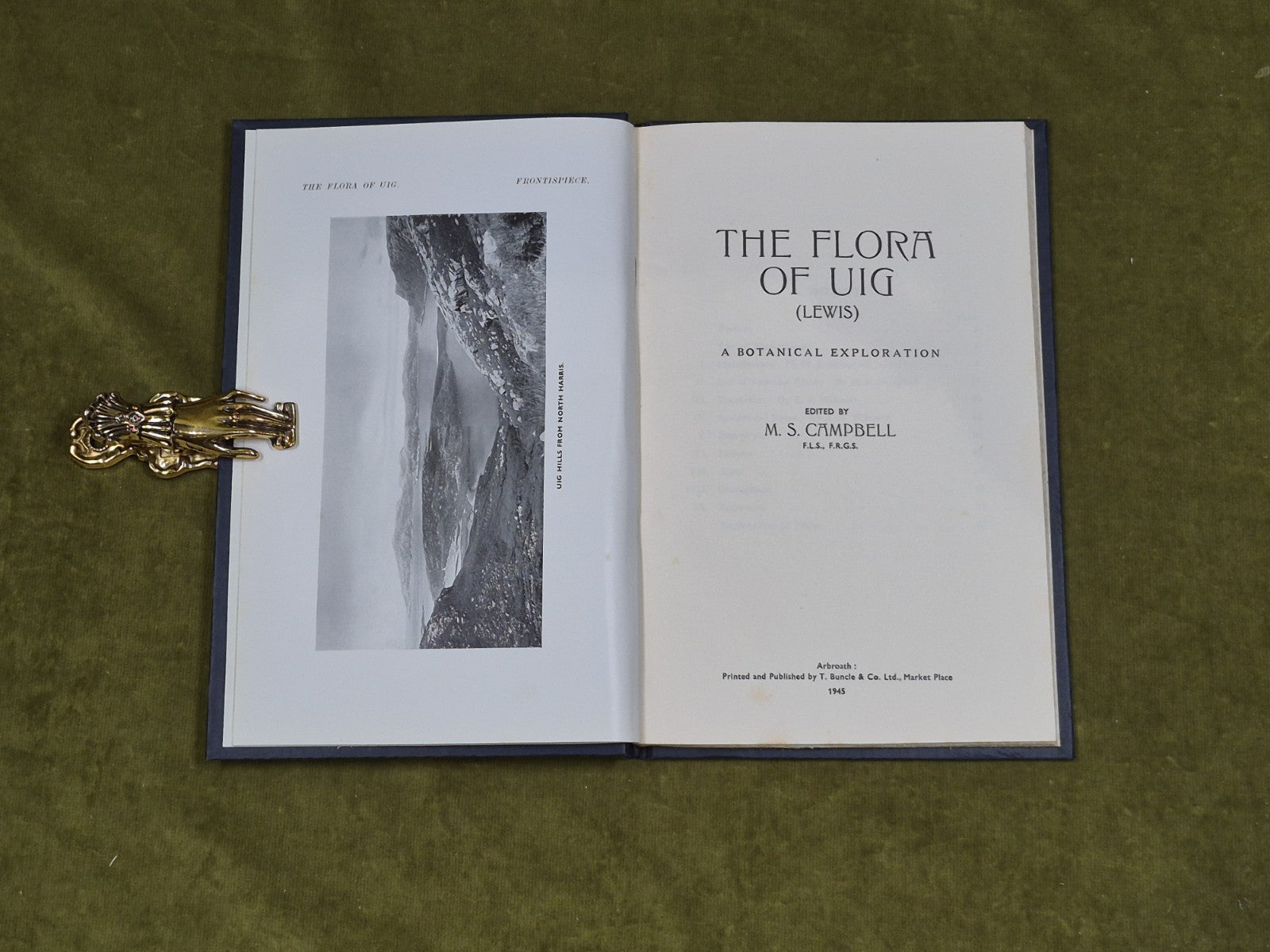 Flora of Uig : a botanical exploration - ed. M S Campbell , T Buncle & Co 19454
