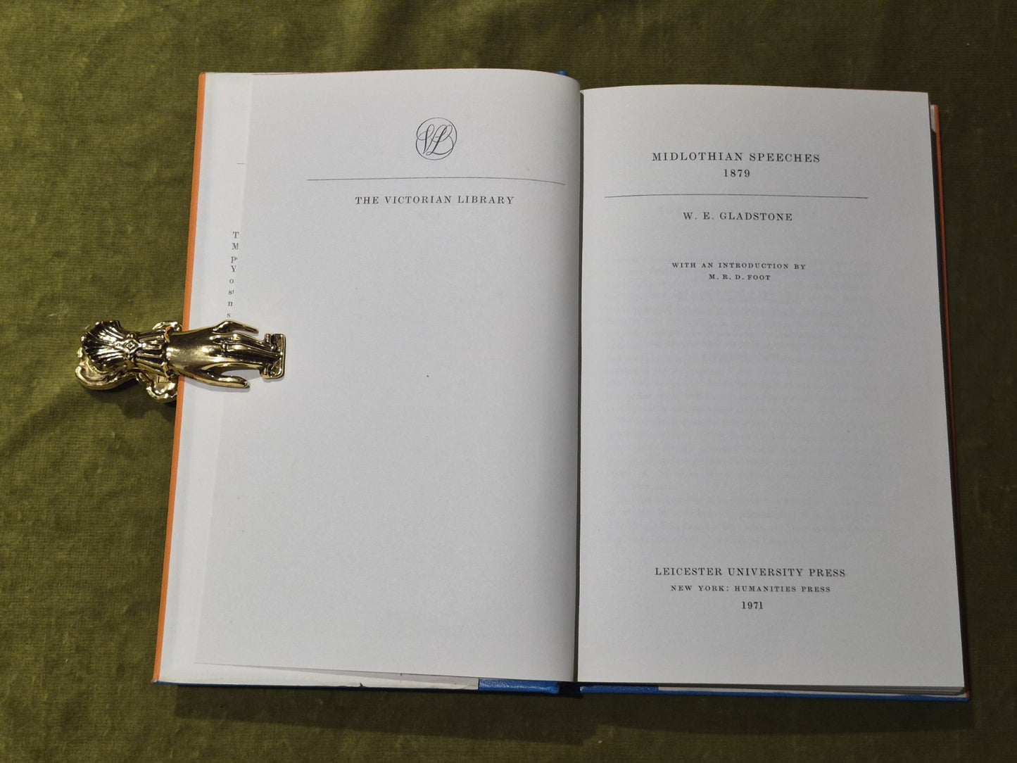 Midlothian Speeches, 1879. With an introduction by M.R.D.Foot3