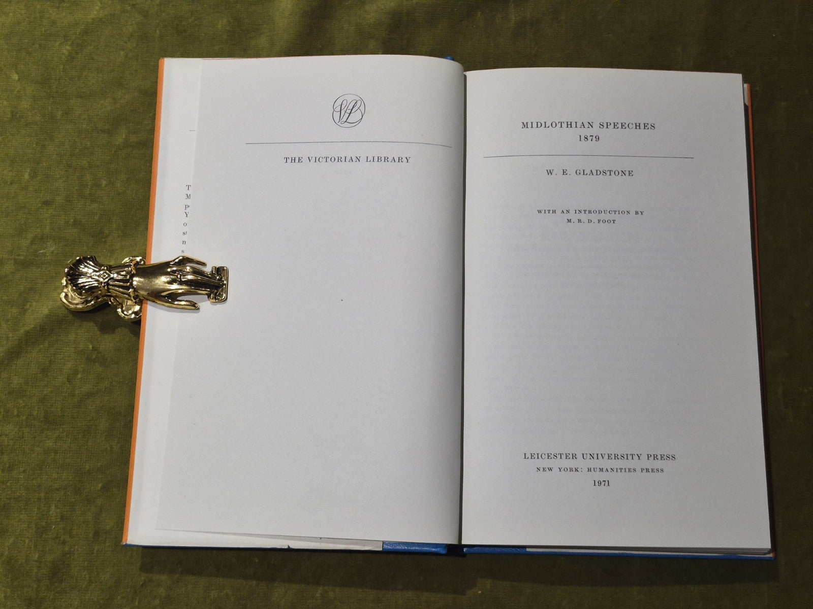 Midlothian Speeches, 1879. With an introduction by M.R.D.Foot3