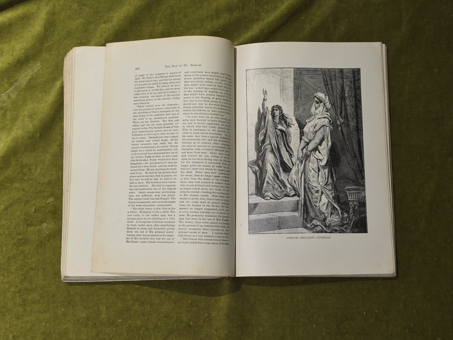The Man of Mt Moriah : A Great Masonic Story - Clarence Miles Boutelle , Macoy7