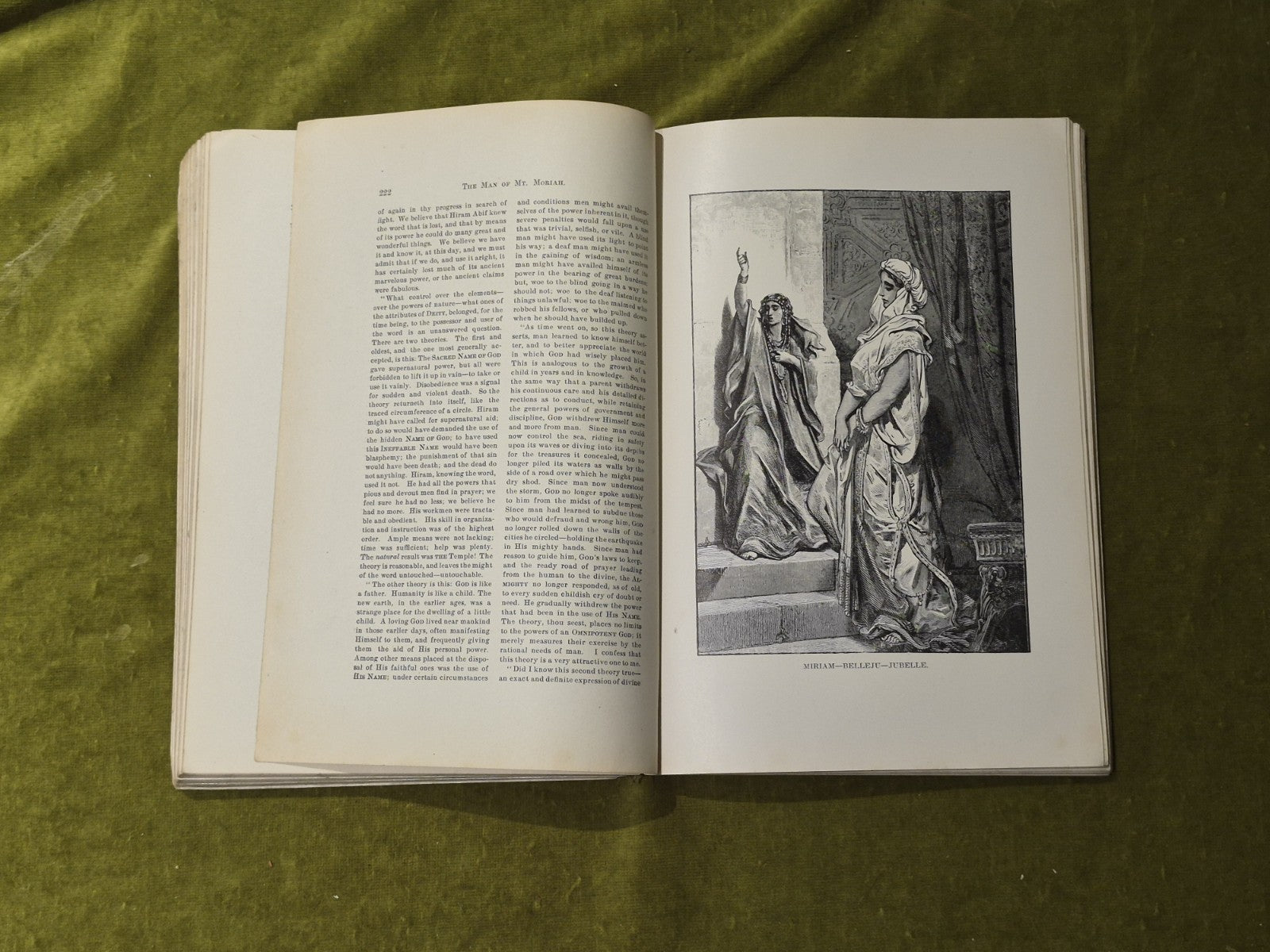 The Man of Mt Moriah : A Great Masonic Story - Clarence Miles Boutelle , Macoy7