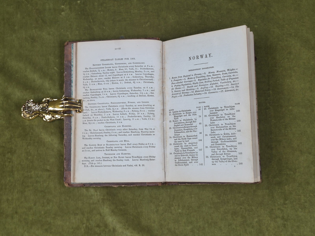 The Knapsack Guide to Norway 1864 John Murray6