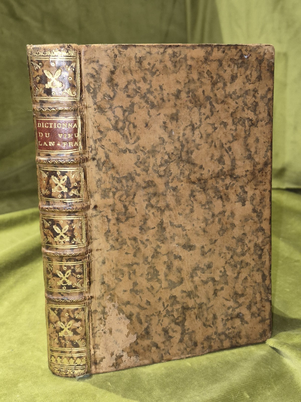 1766 Dictionnaire du Vieux Langage Francois by M. Lacombe0
