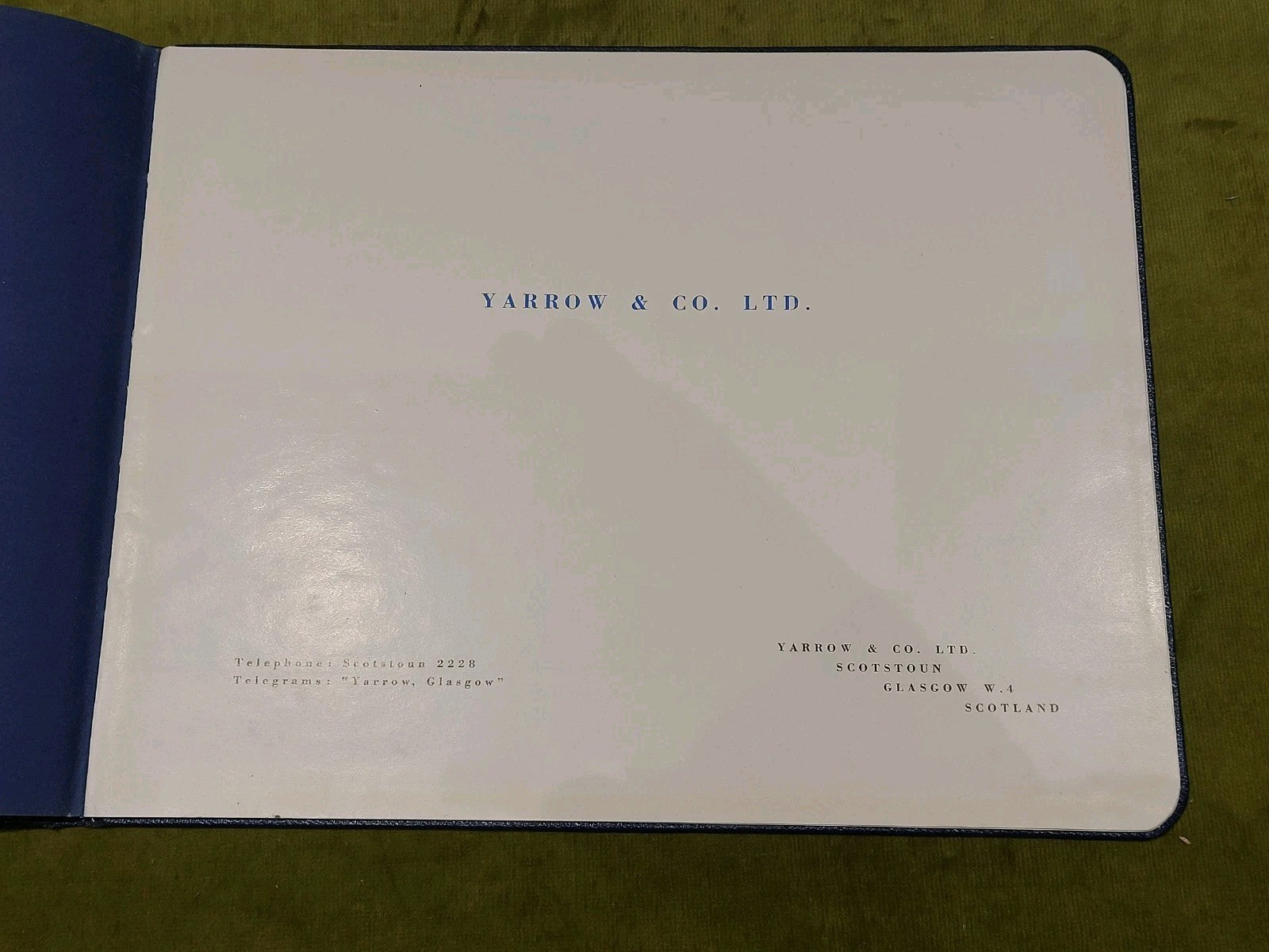 Yarrow & Co. Ltd, Glasgow - Illustrated Book Scotland circa 1940s2