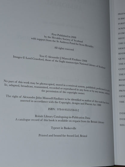 Lord Crawford's Armorial (2008) Alex Maxwell Findlater4