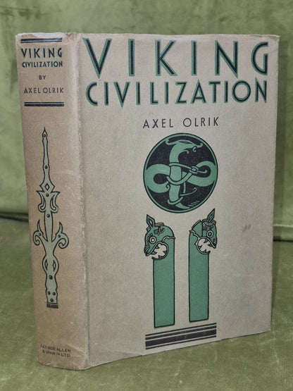 Viking Civilization Axel Olrik George Allen & Unwin 19300