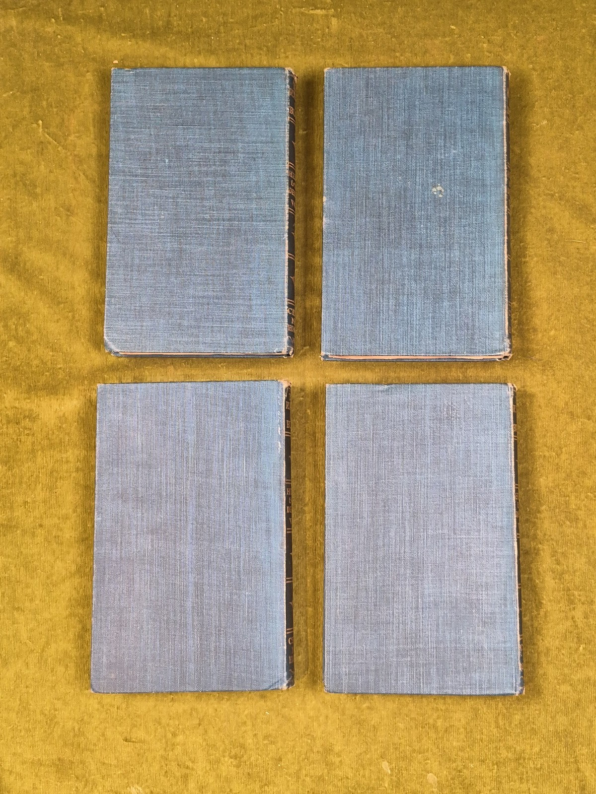 The Poetry of Robert Burns ed. Henley & Henderson Volumes 1-4 1901 TC & EC Jack2