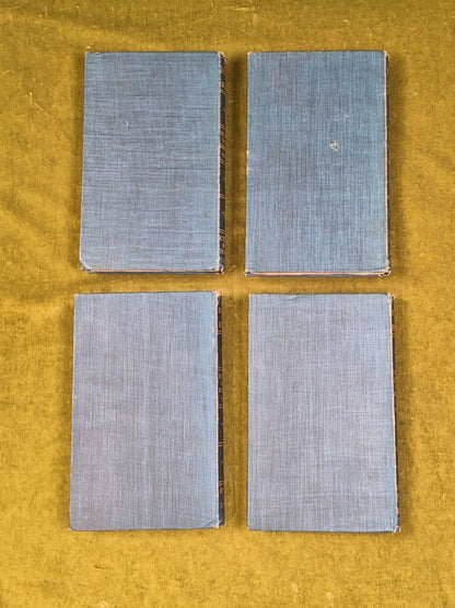 The Poetry of Robert Burns ed. Henley & Henderson Volumes 1-4 1901 TC & EC Jack2