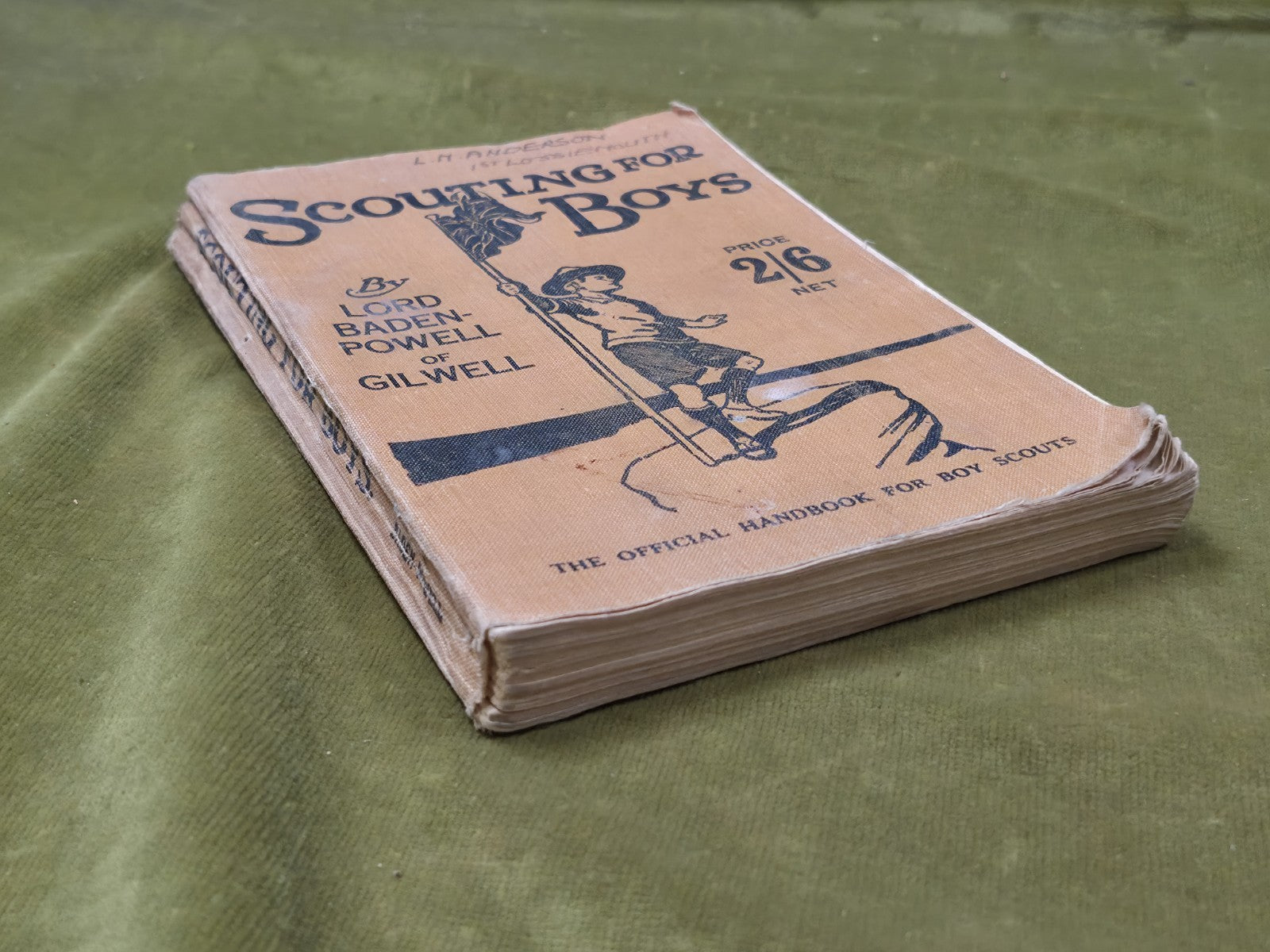 Scouting for Boys by Lord Baden-Powell of Gilwell 17th edition 1935 *S4