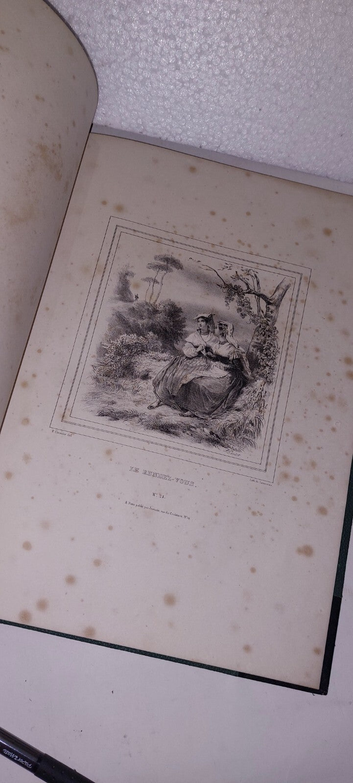 ALBUM DU MENESTREL Circs 1860 - 1880 Lithograph Plates 10