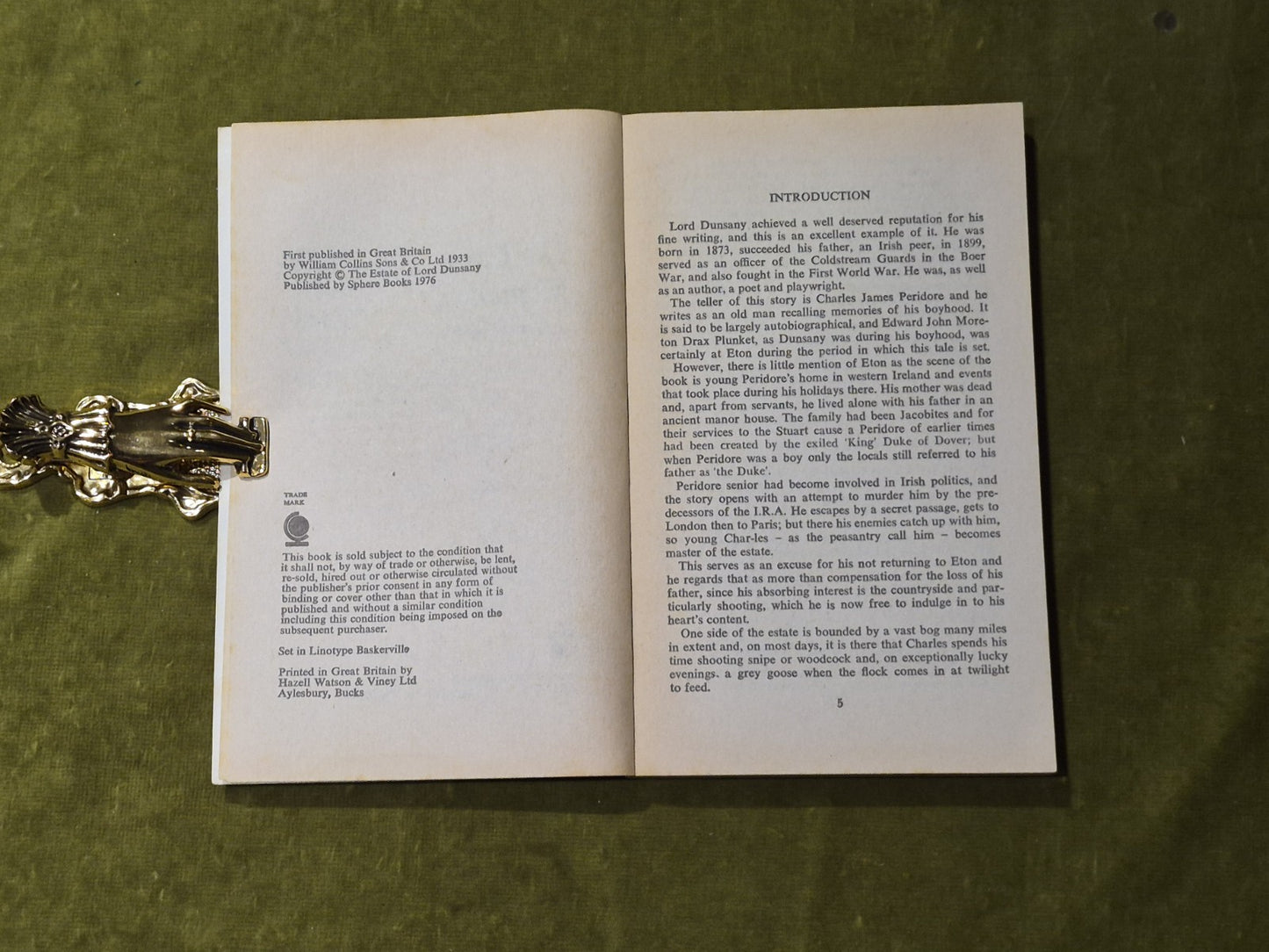 Lord Dunsany - The Curse of the Wise Woman - Sphere Press 1976 Paperback5