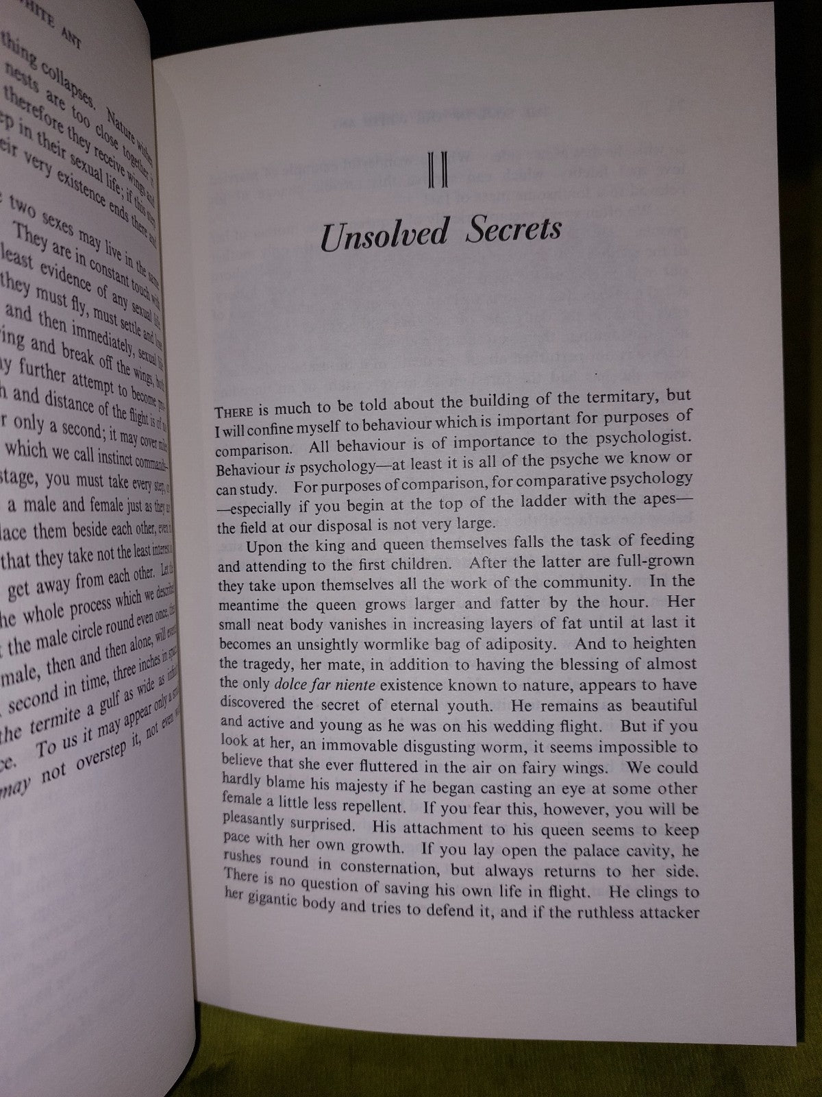 Marais, Eugene N. The soul of the white ant. J. Cape, 1970. 1st Uk Edition 7