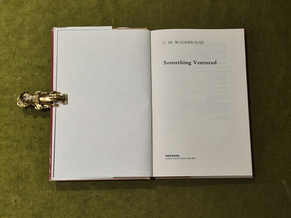 The Autobiography of C M Woodhouse : Something Ventured - Granada 1982 1st HB DJ5