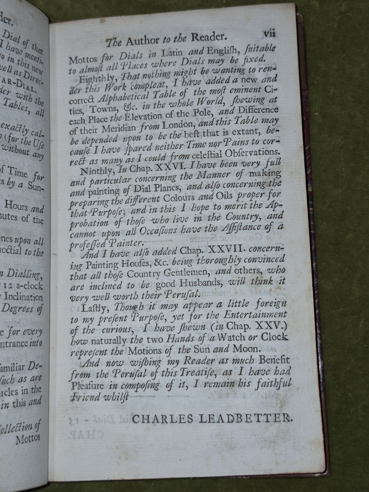 Scarce MECHANICK DIALLING NEW ART OF SHADOWS 12 fold out plates  Leadbetter 175617