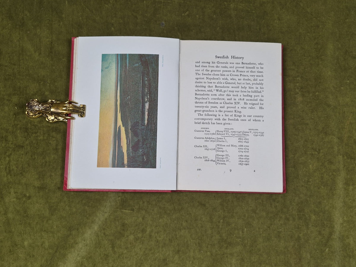 Peeps At Many Lands - Sweden - By WM. & Mrs. Liddle - A & C Black HB 19117