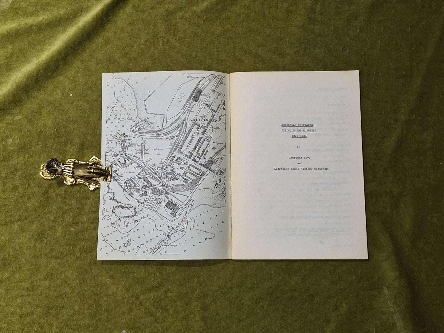 Ardrossan Shipyards : Struggle for Survival 1825-1983 - Catriona Levy PB 19832
