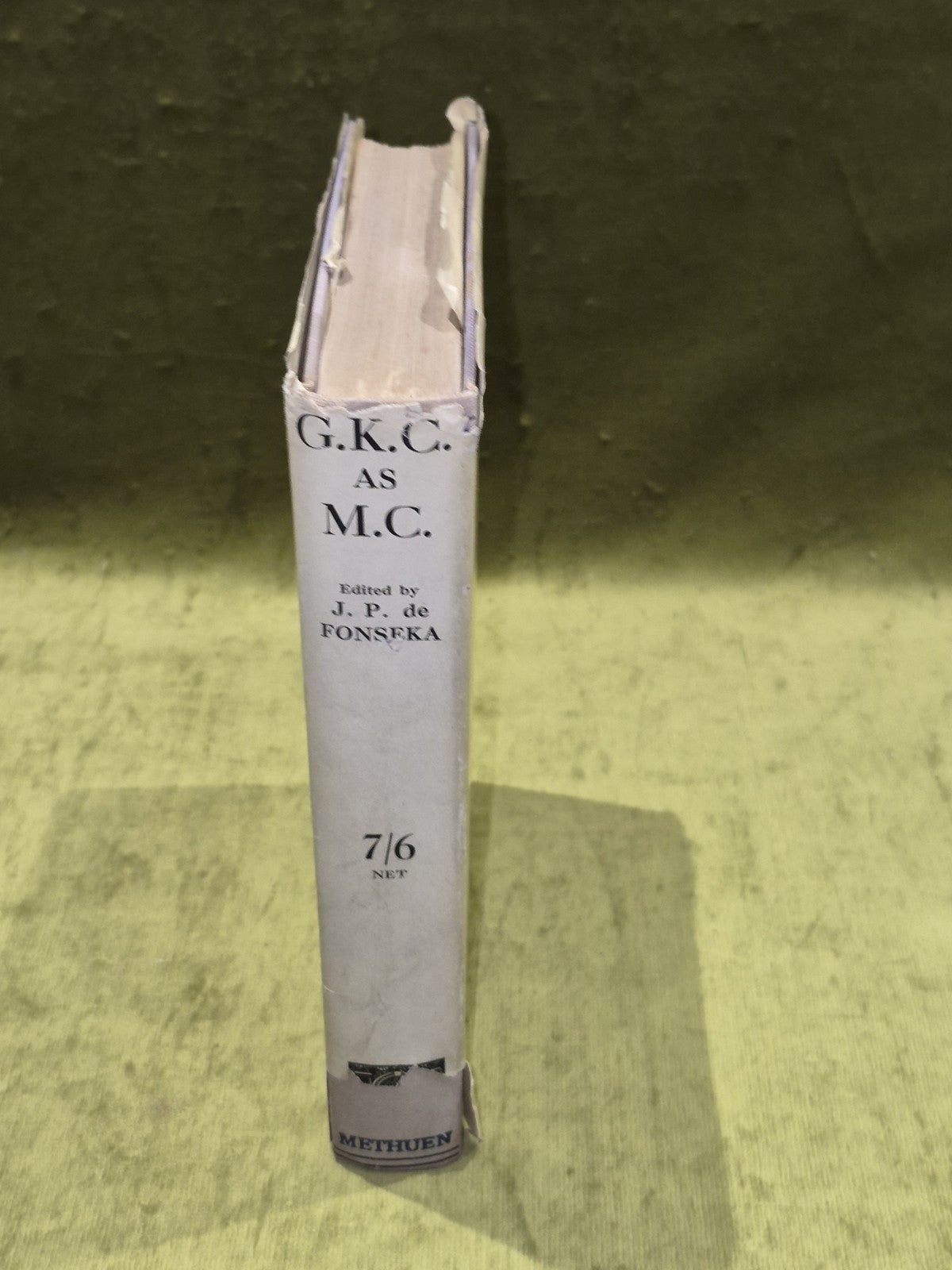 G.K.C. as M.C. A collection of 37 introductions - J.P. Fonseka, G K Chesterton 2