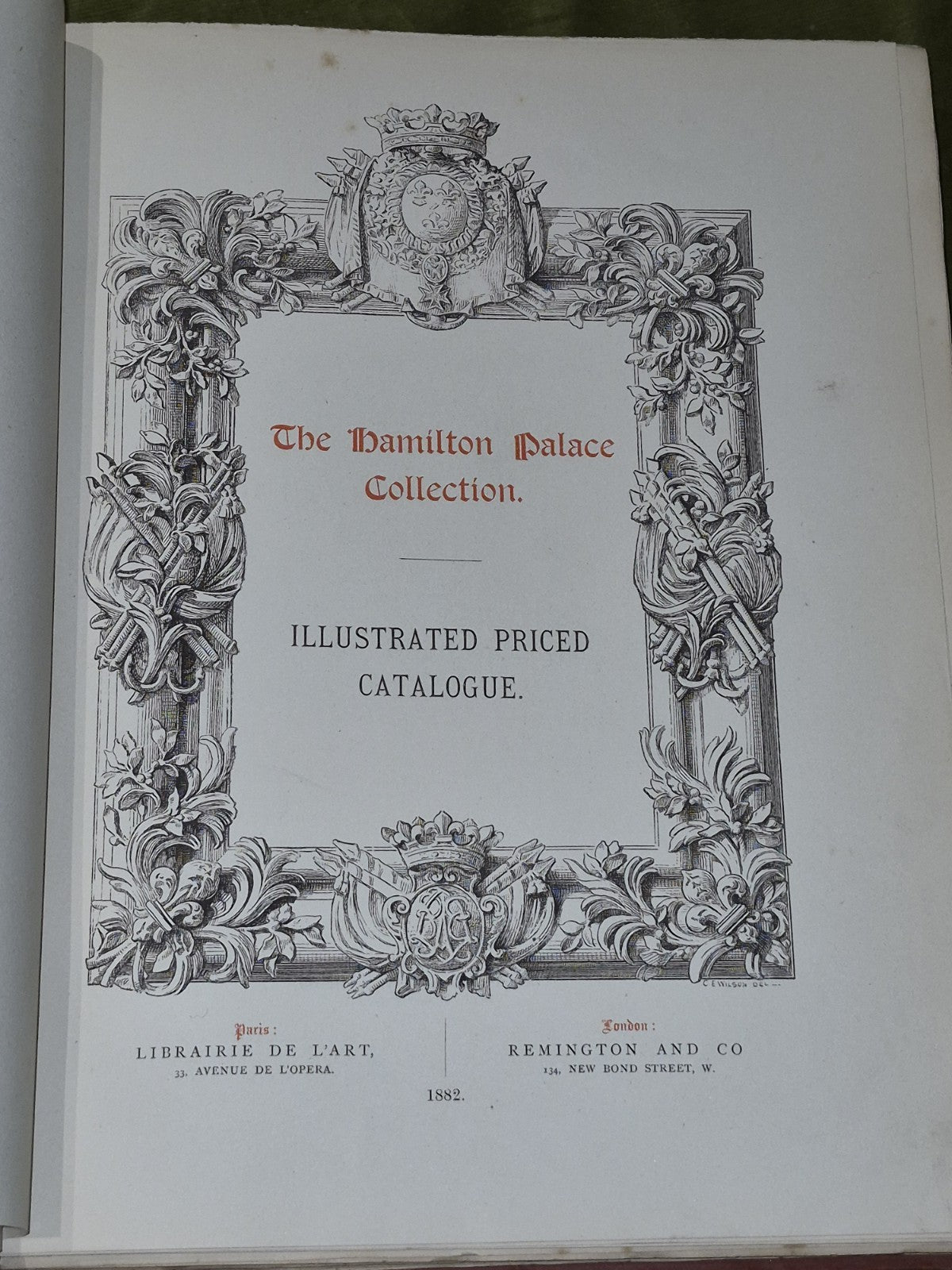 The Hamilton Palace Collection: Illustrated Priced Catalogue (1882)10